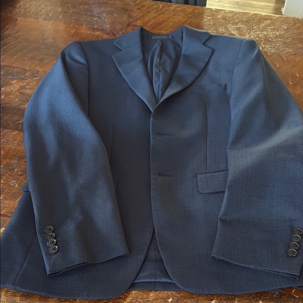 Calvin Klein Blue Slim Fit Suit